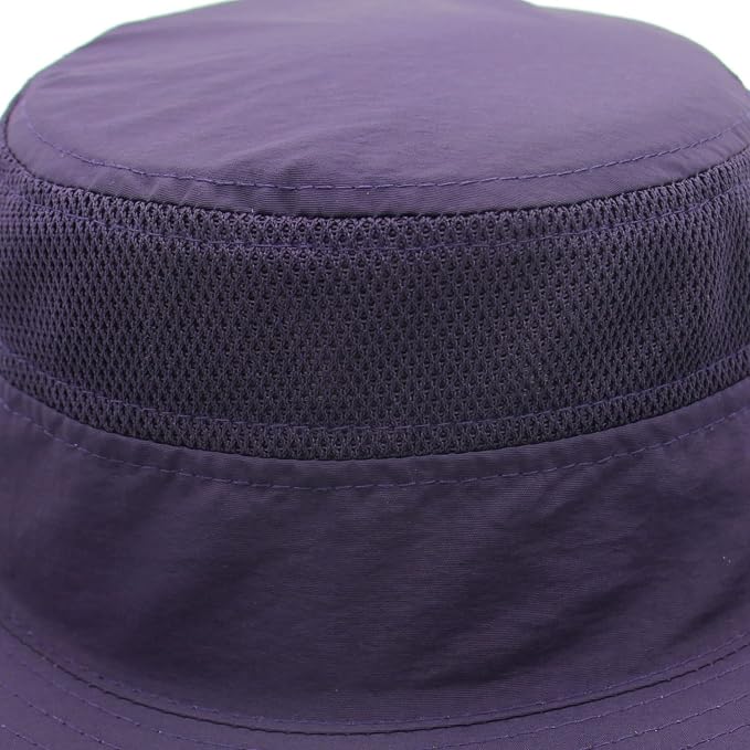 Home Prefer UPF 50+ Men's Sun Hat Wide Brim Bucket Hat UV Protection Hat - Image 4