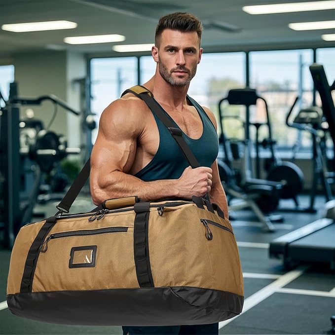 TUGUAN Extra Large Travel Duffle Bag Backpack - Image 8