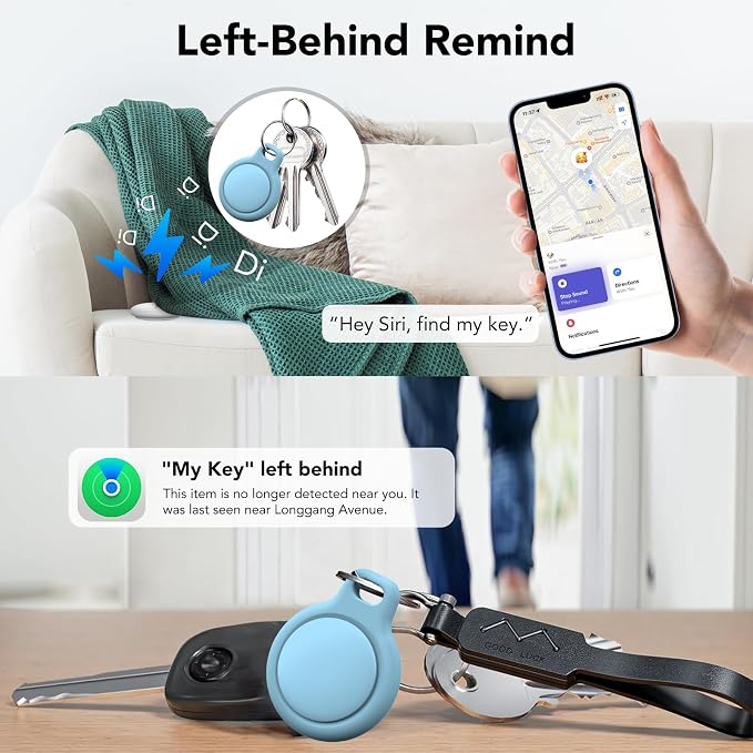 Air Tags Tracker 2-Pack, Item Finders Work - Image 3