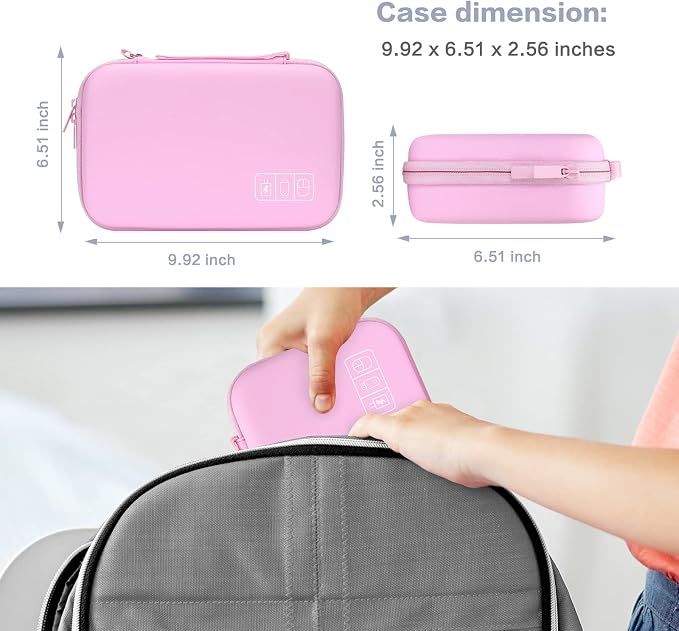 MOSISO Electronic Organizer Travel Case Compatible - Image 4
