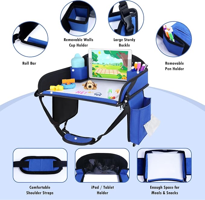 Kids Travel Tray for Airplane - Image 4