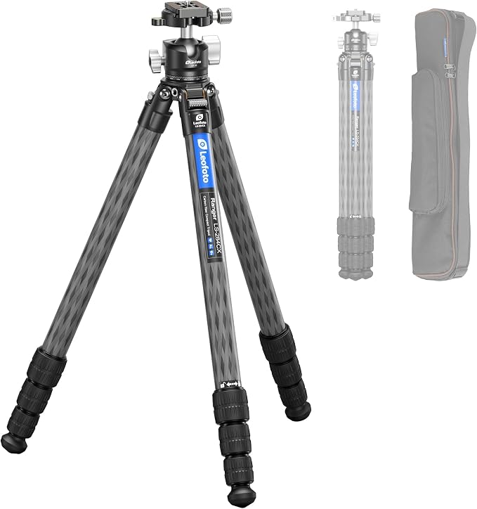 Carbon Fiber Tripod for Camera by Leofoto