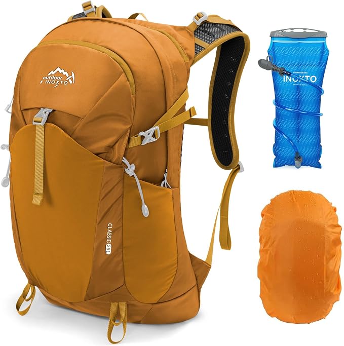 Hiking Hydration Backpack with 3l Water Bladder by IX+INOXTO