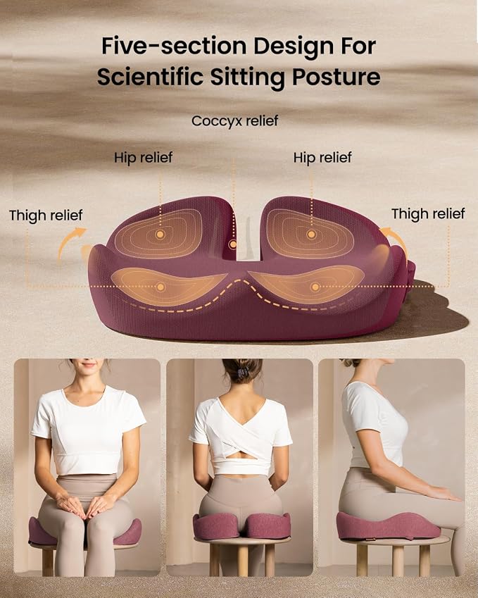 ProtoArc Seat Cushion, Office Chair Cushion - Image 3