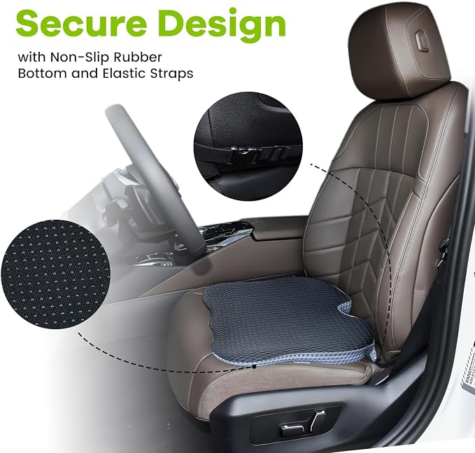 Soft Dense Memory Foam Car Seat Cushion - Image 6