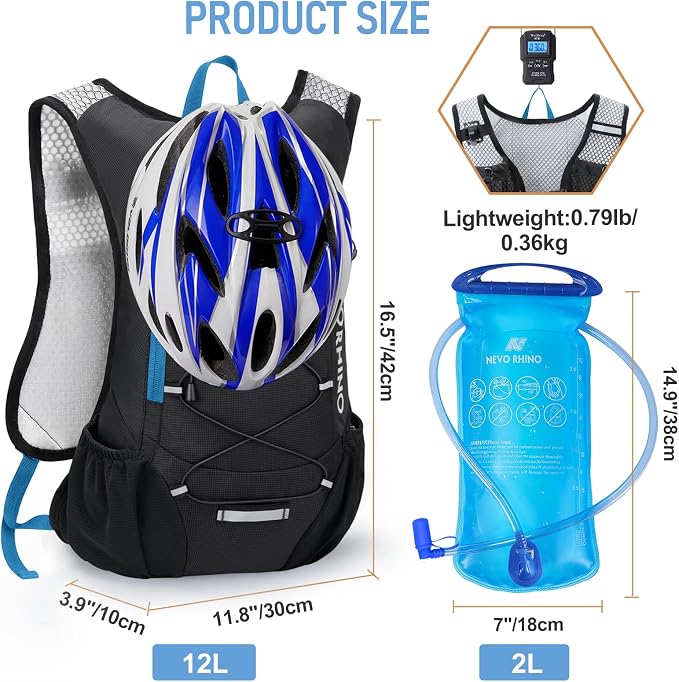 Lightweight Hydration Backpack, Running Backpack - Image 5