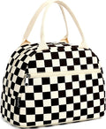 FlowFly Lunch Bag for Women Insulated Lunch Box Corduroy Lunch Tote Cooler for by FlowFly