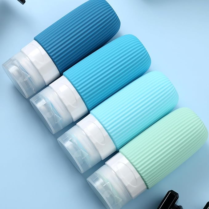 Travel Bottles for Toiletries, Tsa Approved 2oz Travel Bottles, BPA Free Leak - Image 9