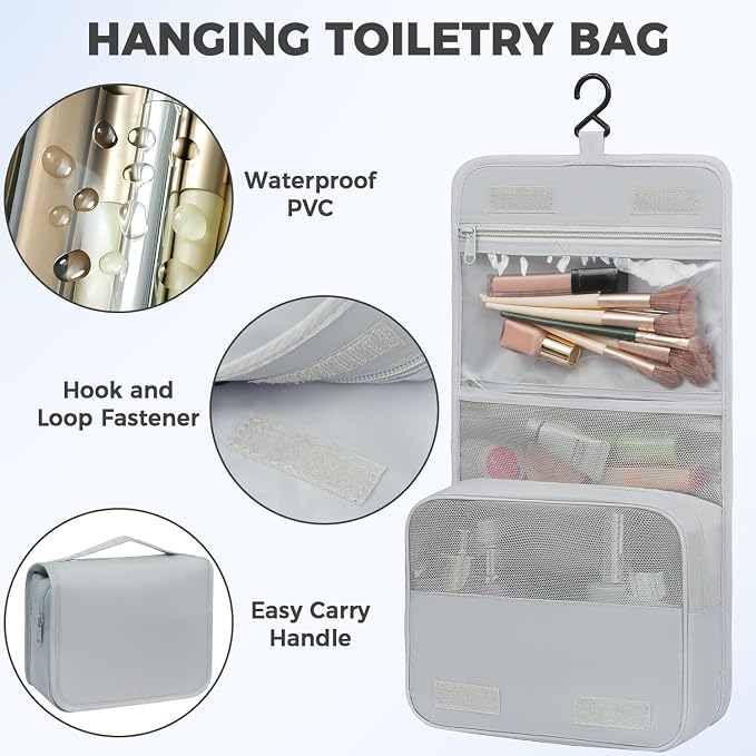 BAGAIL 9 Set Packing Cubes Luggage Packing Organizers - Image 5