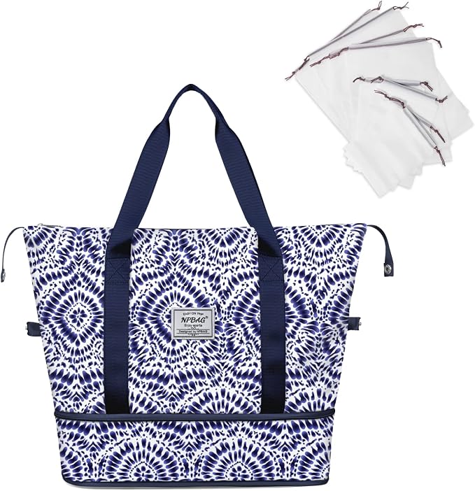 NPBAG Women Travel Duffel, Gym Workout Overnight Bag, Mommy Hospital Bag by NPBAG