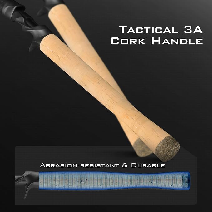 KastKing Valiant Eagle Passage Travel Fishing Rods, 4 & 6 Pc Pack Rods - Image 5