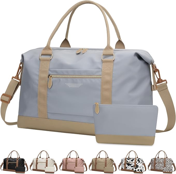 Travel Duffle Bag for Women, Weekender Bags, Hospital Bag for Labor Delivery by ELONGRIVER