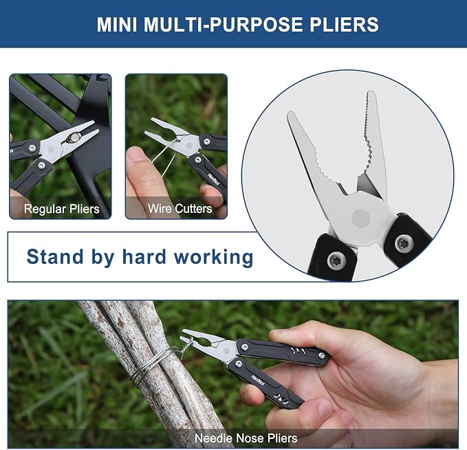 NexTool Mini Multitool - 9 in 1 Keychain Multitool - Image 4