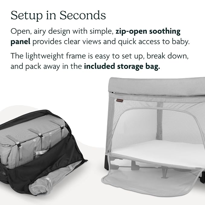 UPPAbaby Remi Playard | Deluxe 3-in-1 Portable Playard, Bedside Bassinet + - Image 4