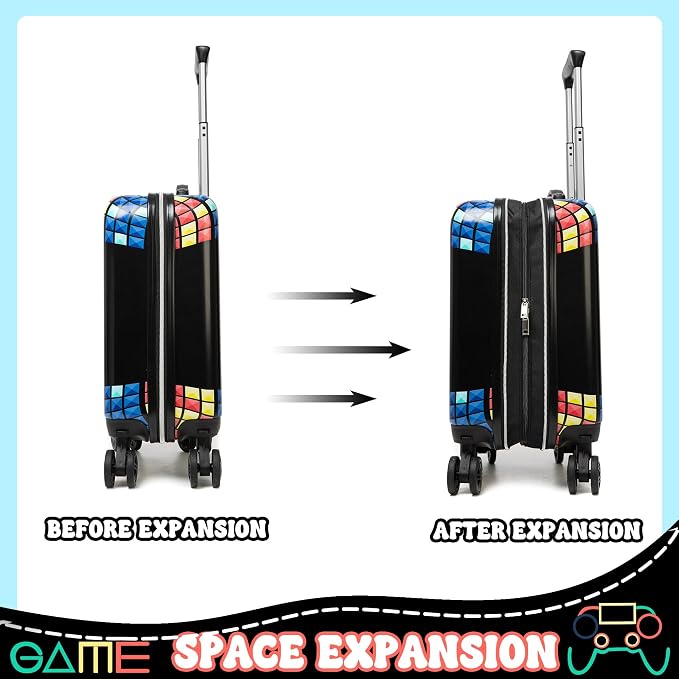 Kids Suitcase Set for Boys Hardside Luggage - Image 7