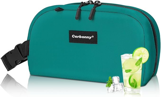 Small Cooler Bag Freezable Lunch Bag by Cerbonny