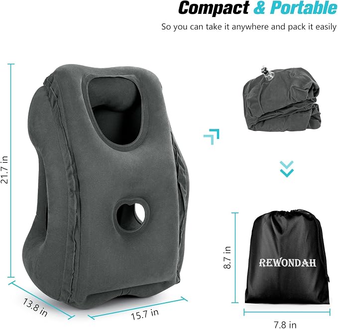 Rewondah Inflatable Travel Pillows - Image 7