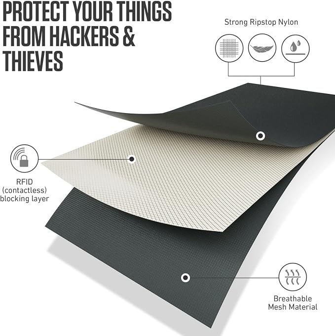 VENTURE 4TH Passport Holder Neck Wallet - Image 5