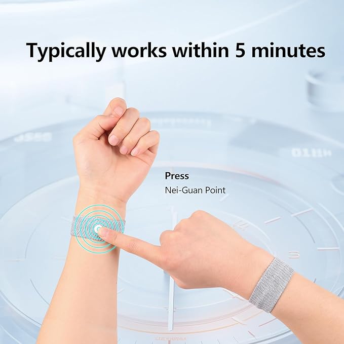 Motion Sickness Wristband, Anti-Nausea Acupressure Wrist Band - Image 5