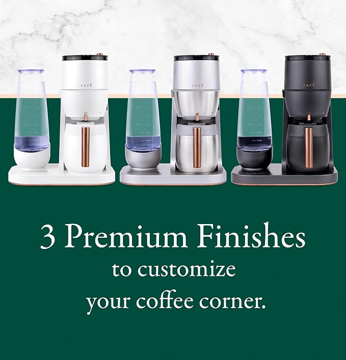 Café Specialty Grind and Brew Coffee Maker, Single-Serve Option, 10-Cup Thermal - Image 3