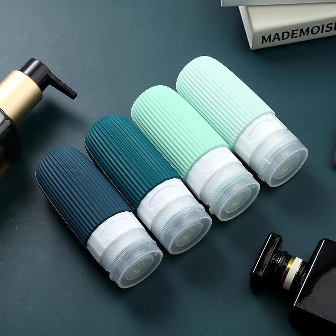 Travel Bottles for Toiletries, Tsa Approved 2oz Travel Bottles, BPA Free Leak - Image 6