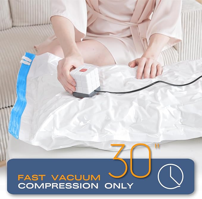 Vacuum Seal Bags for Clothing, 22 Pack Vacuum Storage Bags for Clothes - Image 6