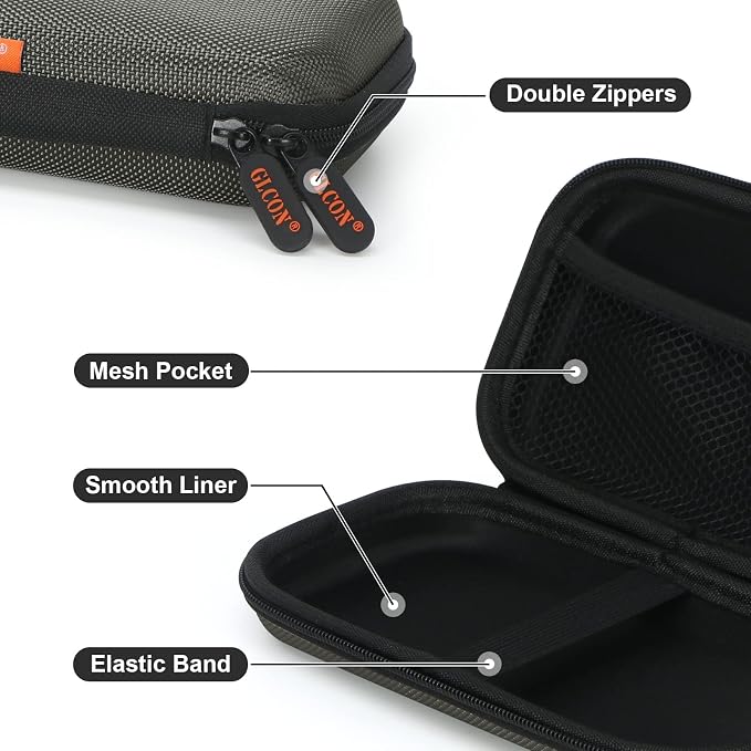 GLCON Dustproof Carrying Case Electronic Accessories Cable Organizer - Image 4