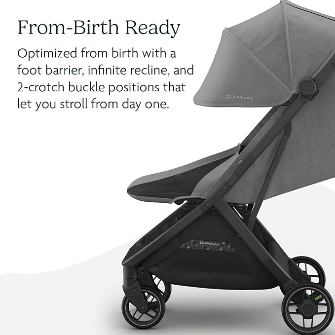 UPPAbaby Minu V3 Travel Stroller | Lightweight + Compact Design | One-Hand Fold - Image 4