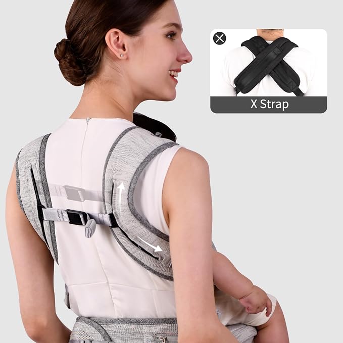 Bebamour Baby Carrier Newborn to Toddler - Image 3
