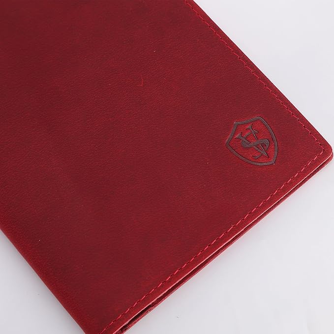 STAR VISTA Albatross Leather Travel Passport Holder, Minimalist Design - Image 9