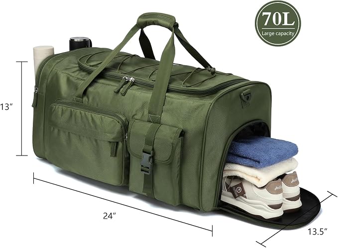 Lyweem Large Duffle Bag Backpack - Image 6