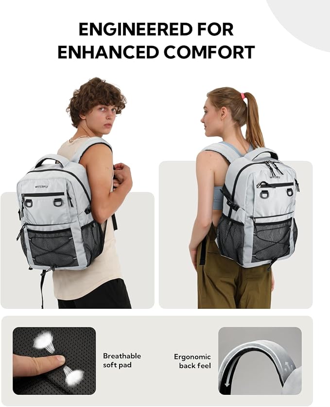 WATERFLY Travel Hiking Casual Backpack: 22L Lightweight Everyday Outdoor City - Image 2