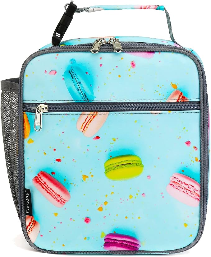 FlowFly Kids Lunch box Insulated Soft Bag Mini Cooler Back to School Thermal - Image 5