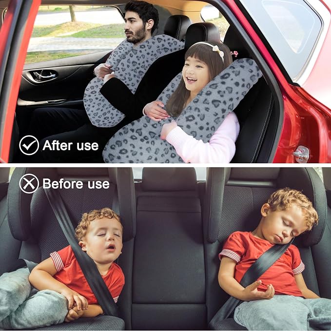 Travel Pillow, Travel Pillow for Kids, Sleeper Hold Pillow Travel, Removable - Image 2