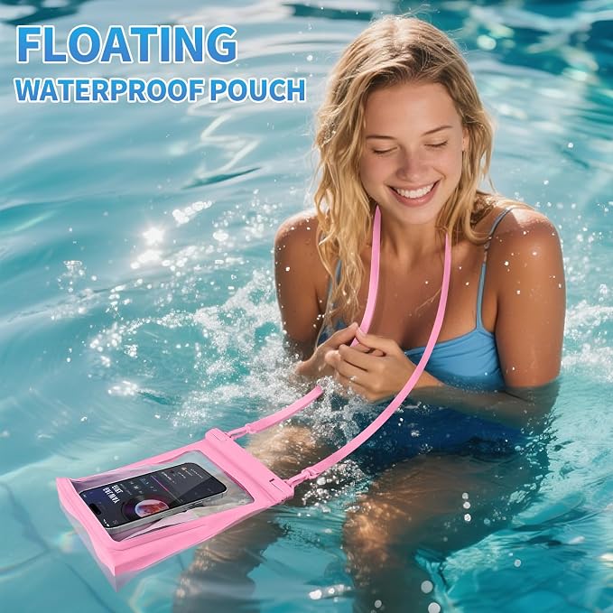 Large Waterproof Phone Pouch, Cell Phone Dry Bag - Image 6