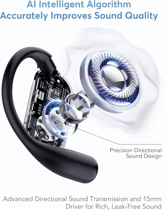 AI Translation Earbuds Real-Time, 144 Languages & Accents, 4-in-1 Open Ear - Image 4