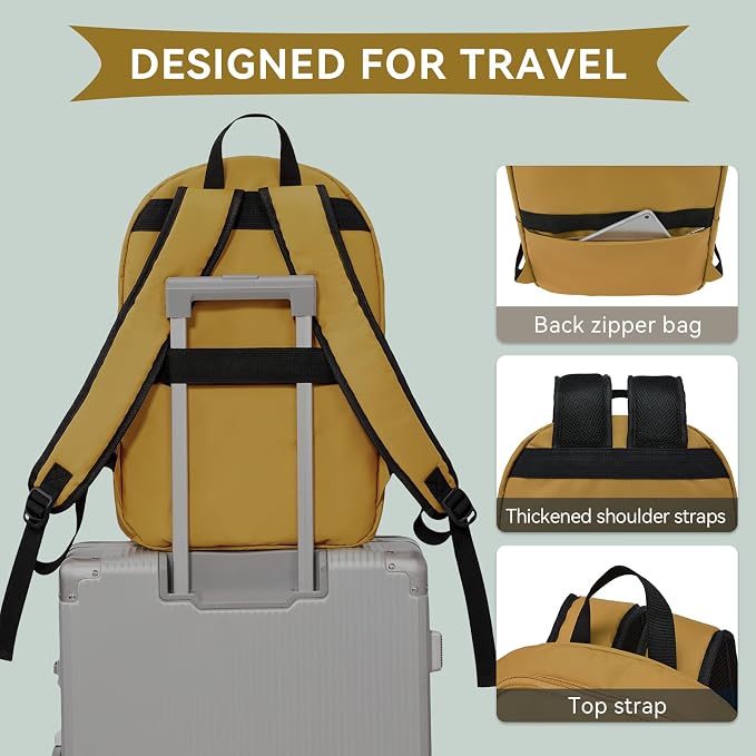 OMOUBOI Casual Daypacks Superbreak Backpack 14 inch Laptop Backpack - Image 7
