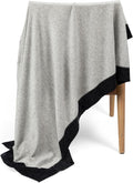 Jet&Bo Luxurious Cashmere Merino Blend Travel Blanket, Airplane-Ready in by JetBo