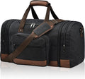 Litvyak Duffle Bag for Travel, 50L Canvas Travel Duffel Bags Overnight Weekend by Litvyak