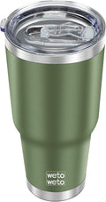 WETOWETO 30oz Tumbler, Stainless Steel Vacuum Insulated Water Coffee Tumbler Cup by Wetoweto