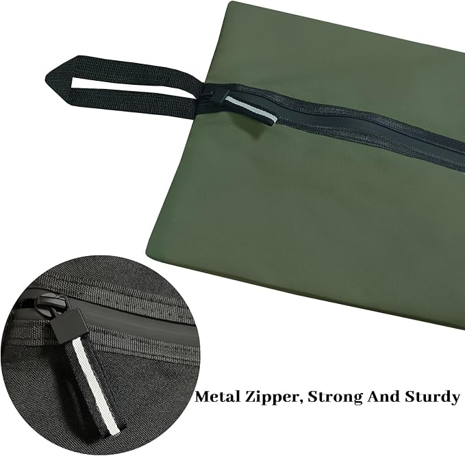 Shoe Bags for Travel Waterproof Odor Absorbing Lightweight Golf Soccer Shoe - Image 9