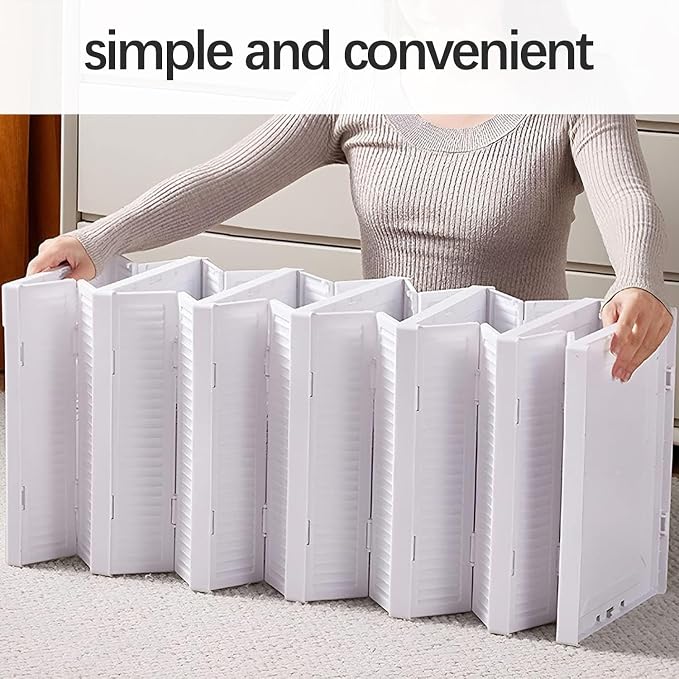 Shoe Organizer Foldable Shoe Rack, No Assembly Box Covered Shoe Storage - Image 4