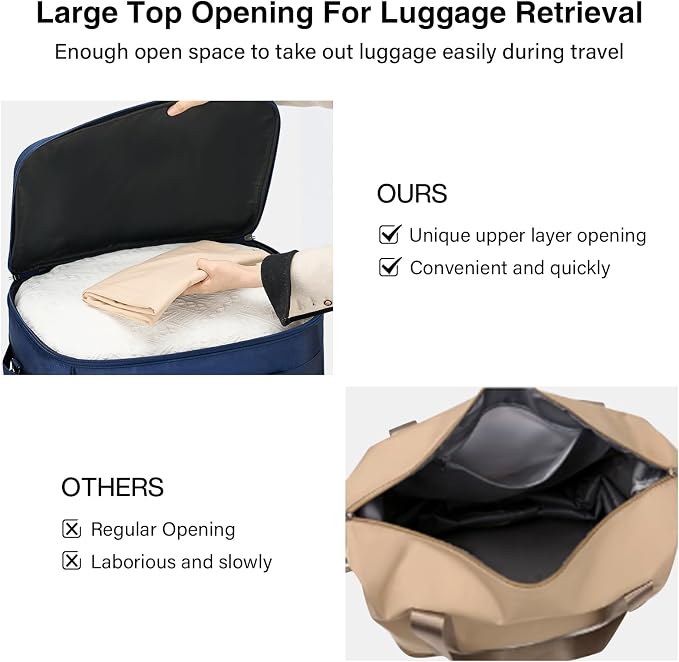MILADA Expandable Luggage Bags for Travel Foldable Suitcase - Image 4
