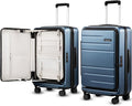 Checked Luggage Top Opening, FLT Expandable Polycarbonate Hard Shell Suitcase by LuggeXLUGGAGE