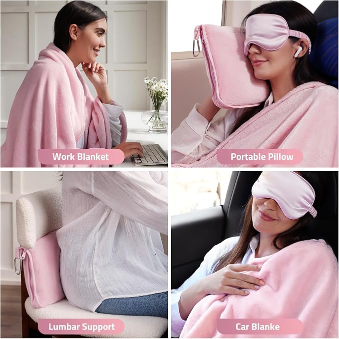 Travel Blanket, Airplane Blanket - Image 6