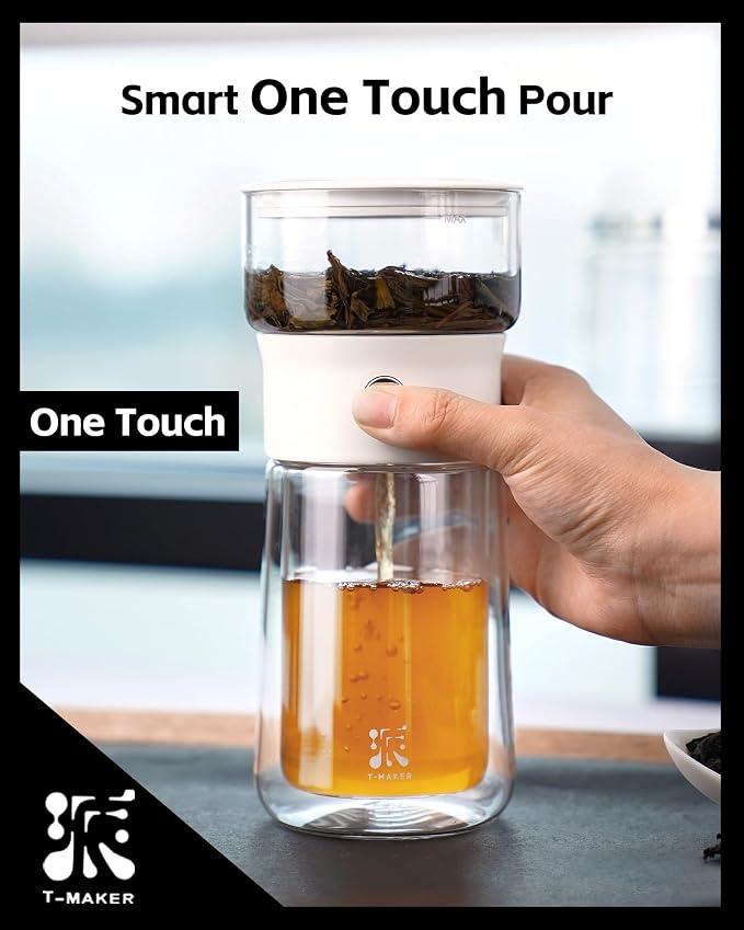 ZENS Modern Tea Pot, Glass Teapot - Image 3