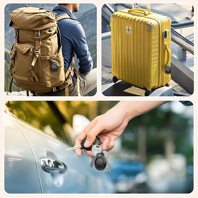 Waterproof AirTag Keychain Holder, Air tag Lock Case - Image 6