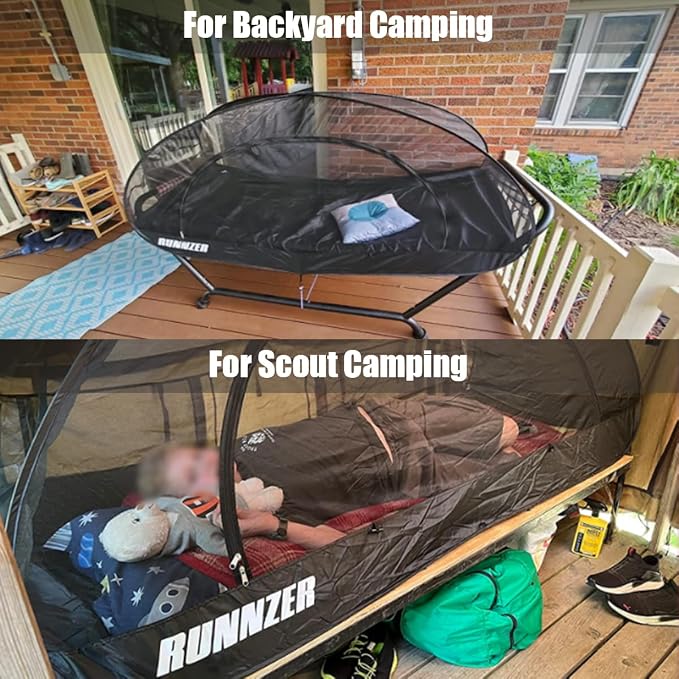 Single Person Pop Up Tent, 1 Person Mosquito Net Tent - Image 4