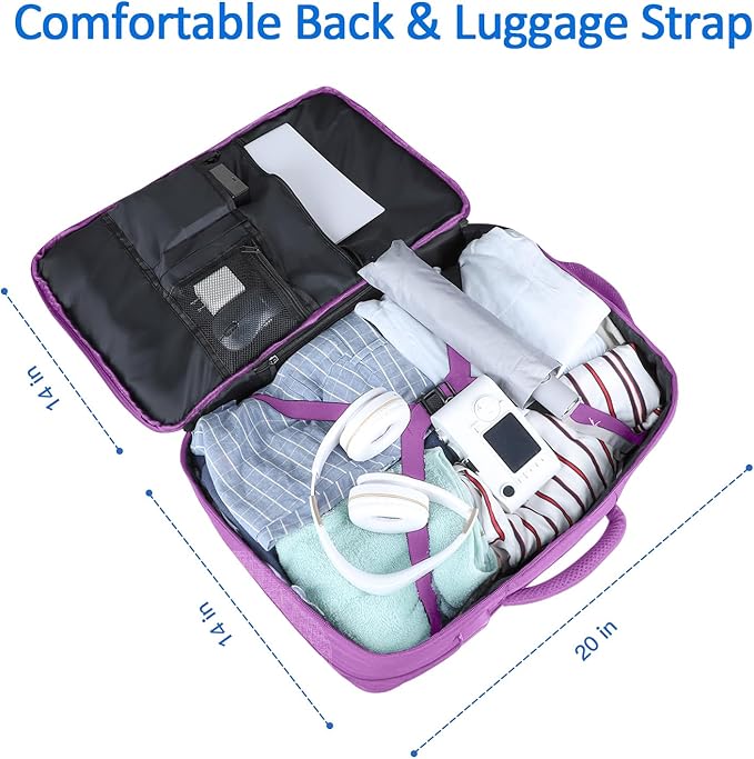 50L Carry On Backpack, Extra Large Laptop Backpack, Travel Backpack - Image 4