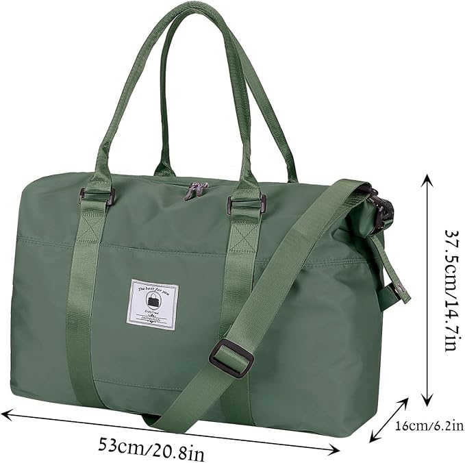 Travel Duffle Bag, Waterproof Sport Tote Gym Bag - Image 2